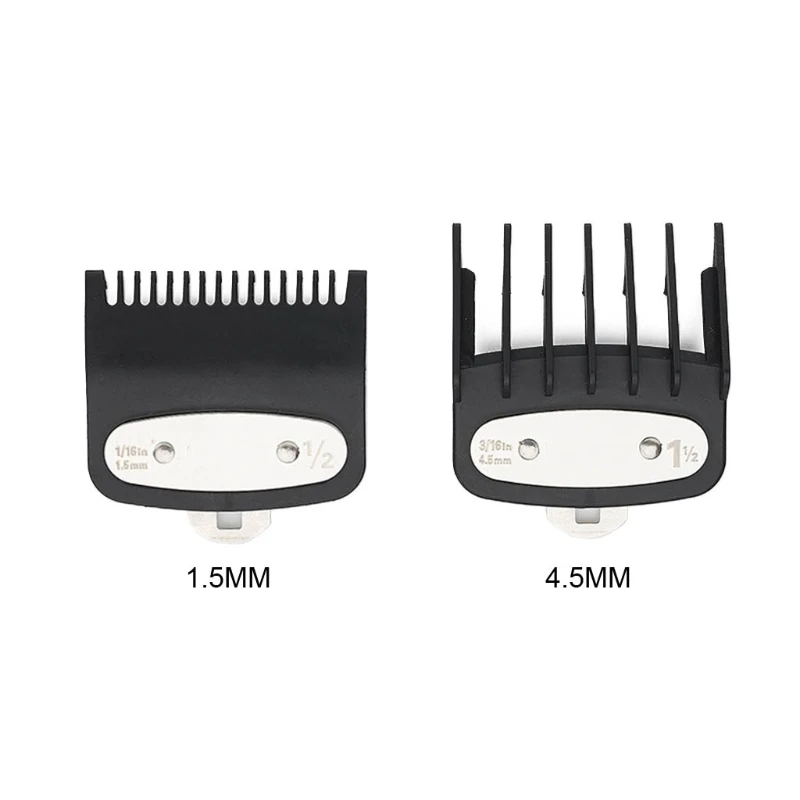 

Hair Clipper Combs Guides Professional Hair Guide Attachment Replacement Guards Set