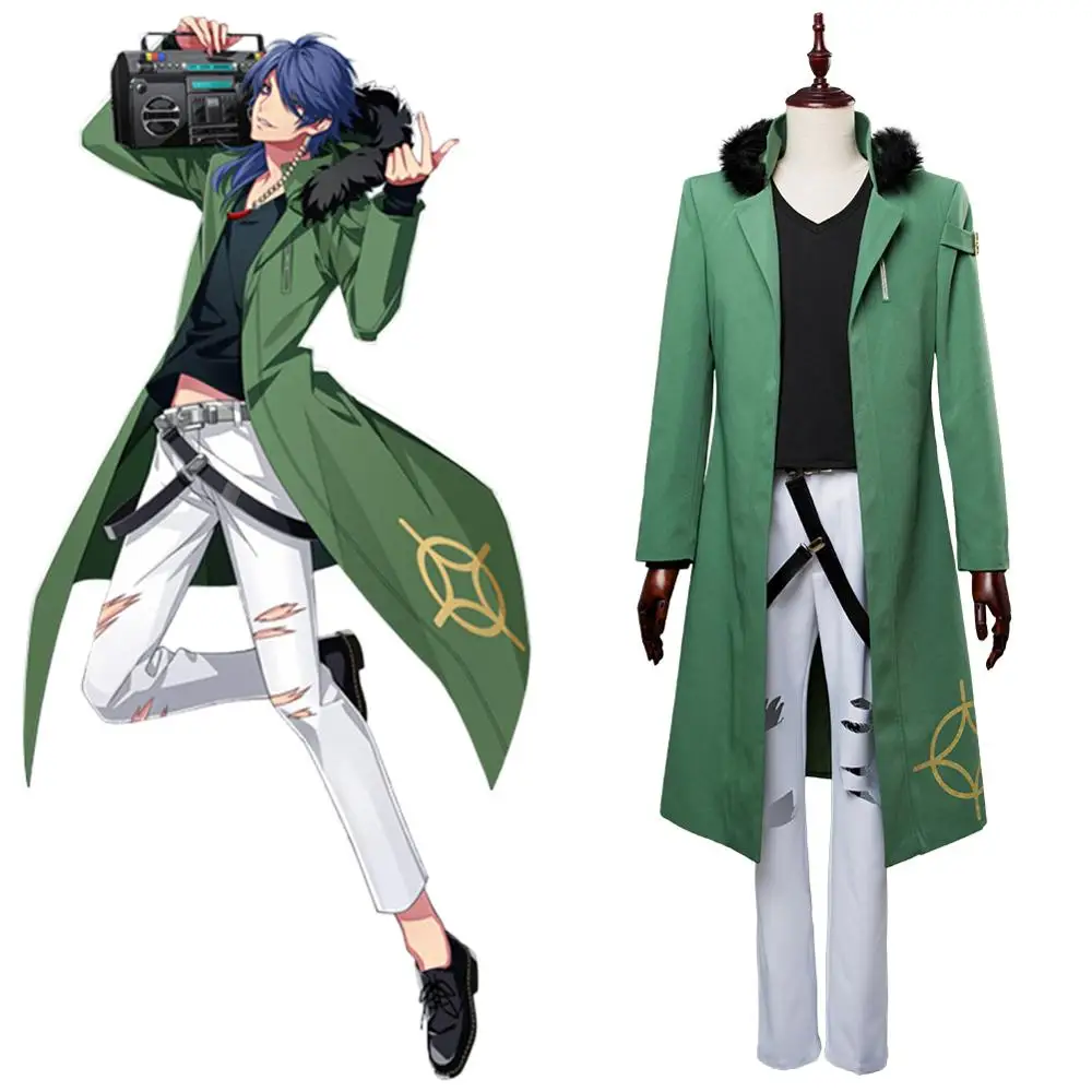 Дивизия рэп битва DRB Fling Posse аризугава игральные кости косплей костюм Взрослый