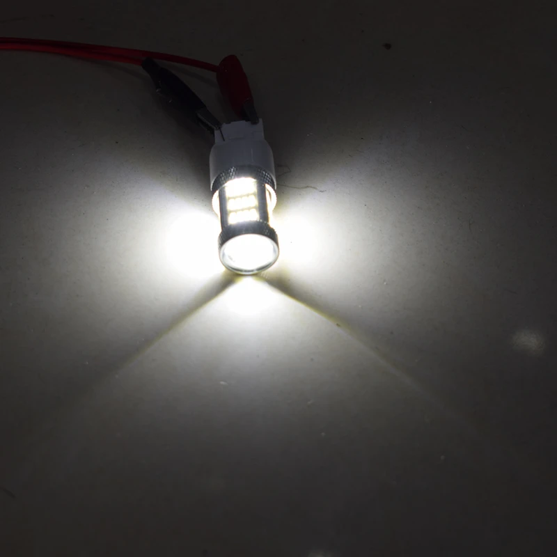 

2PCS Car Led T25 3157 4014 54SMD White Highlight Brake lights reversing lights taillights 3157 Driving lights Turn signal light