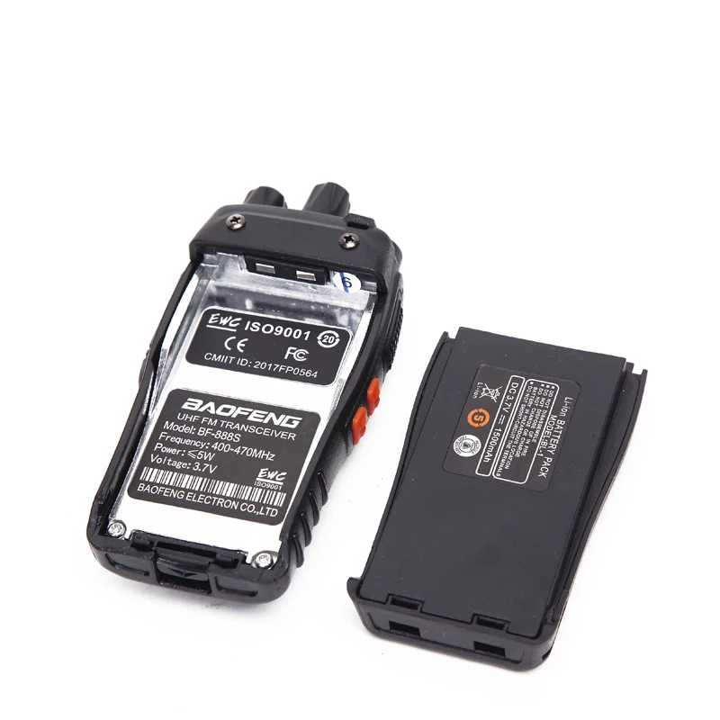 4pcs/lot BaoFeng BF-888S Walkie Talkie  Portable two-Way radio station Comunicador Transmitter Transceiver radio set