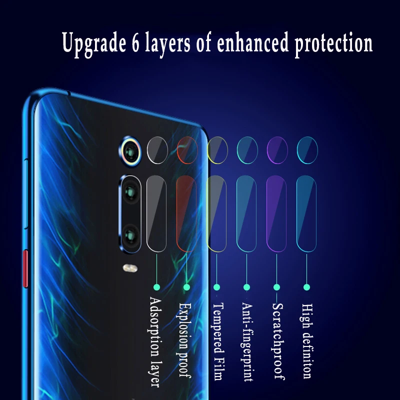 2 шт. закаленное стекло для Xiaomi mi 9t Red mi K20 Pro стекло для камеры полное покрытие объектив пленка для камеры протектор для Red mi K20pro mi 9t Pro