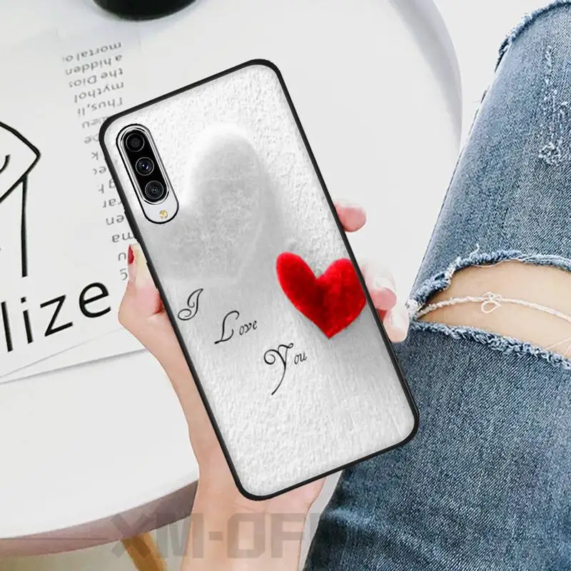 Ivits розовый любовь типа сделай сам украшения чехла для телефона Samsung A6 6S 6Plus 7 720 750 8