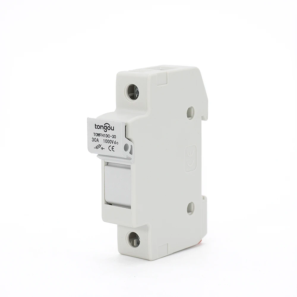 

4 Sets 1P 10x38mm 3/10/15/20/25/30A 1000V DC Fusible With Fuse Holder for PV Solar System Protection PV Solar Fuse 10x38mm