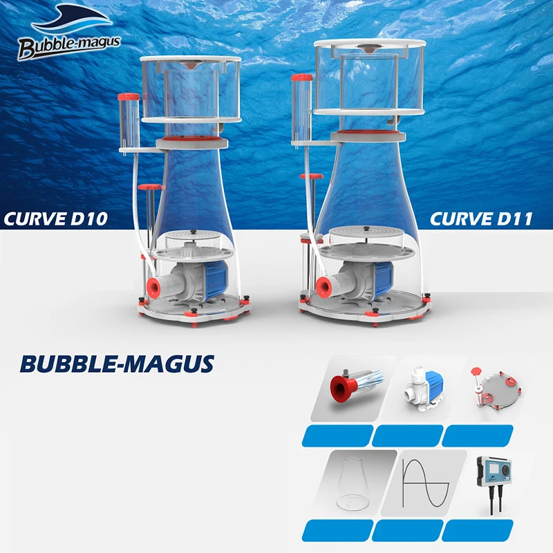Внутренний аквариумный протеиновый скиммер Bubble Magus D8 D9 D10 D11 отстойный насос