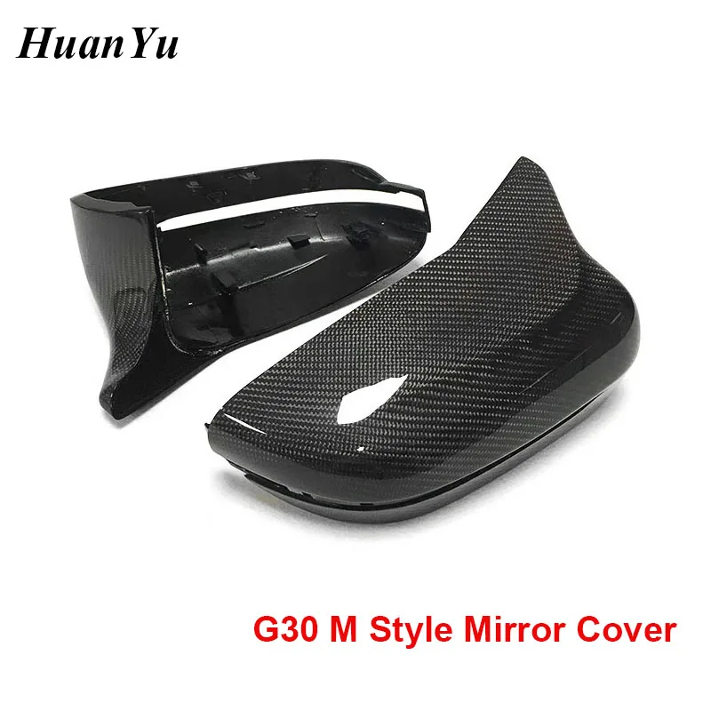Крышка зеркала заднего вида G30 RHD и LHD из углеродного волокна для BMW 5 6 7 серии G11 G12 G31