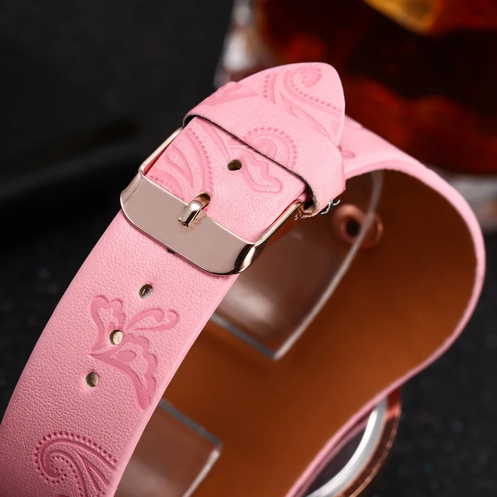 

New Women's Luxury Wide Strap Quartz Watch Women's High-End Punk Fashion Watch womens watch