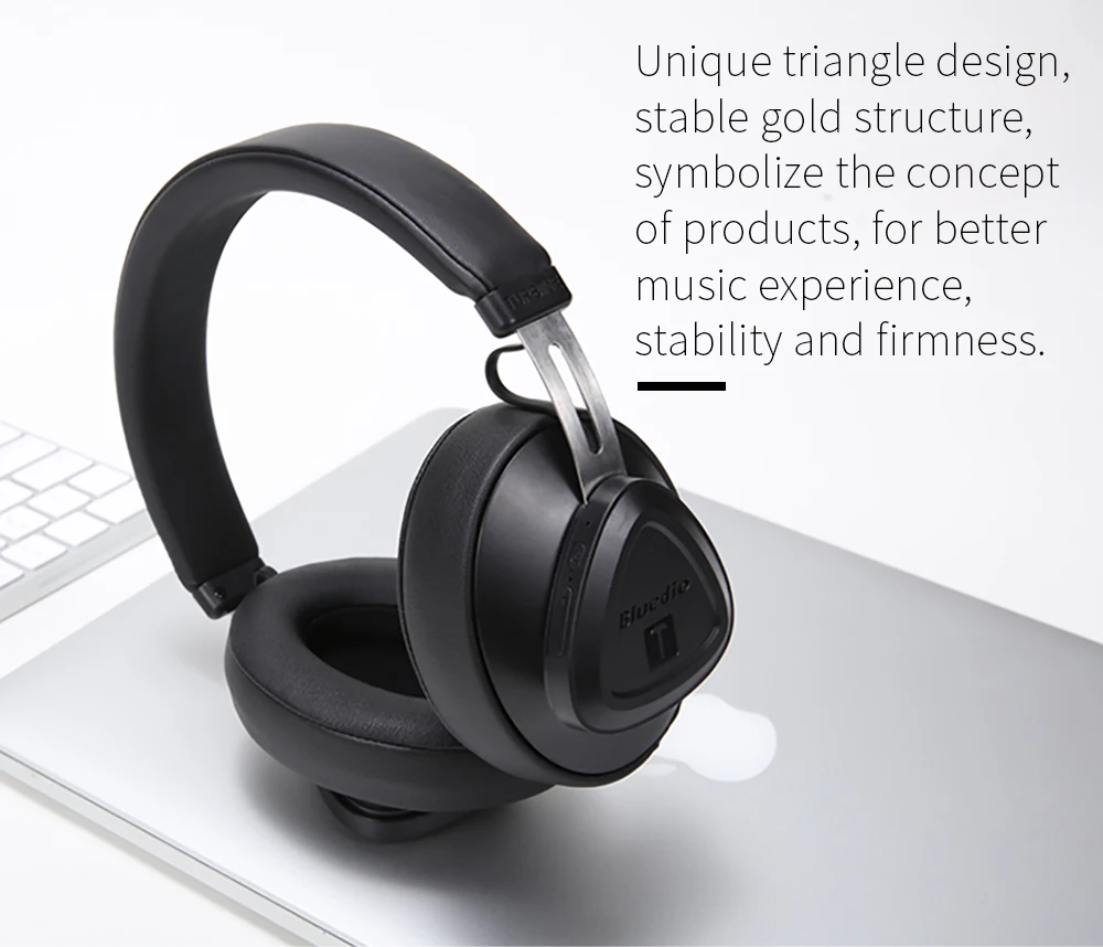 Bluedio, беспроводные наушники TM Bluetooth 5,0, гарнитура, над-ear monitor, студийная гарнитура для телефона, музыкальные наушники, голосовое управление