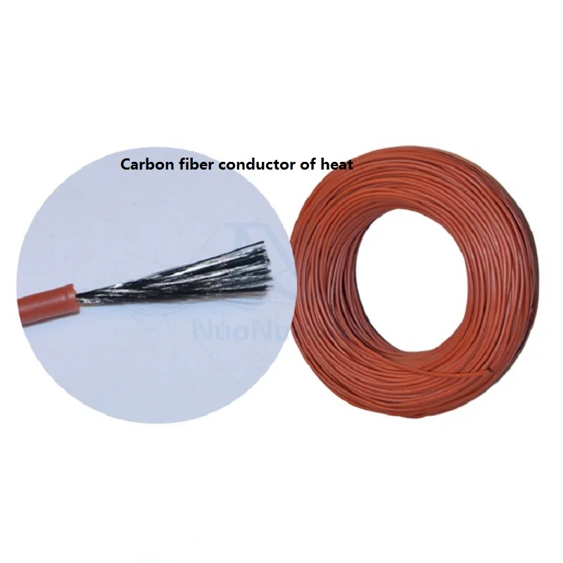 Нагревательная линия из силикагеля и углеродного волокна 3K 6K 12K 24K 20M домашняя
