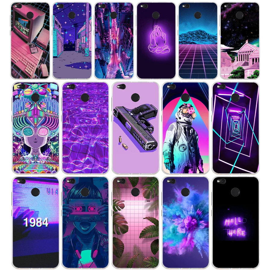 Vaporwave эстетика 129SD Мягкий Силиконовый ТПУ чехол для телефона xiaomi redmi 4A 4X note 4 4x mi A1 A2