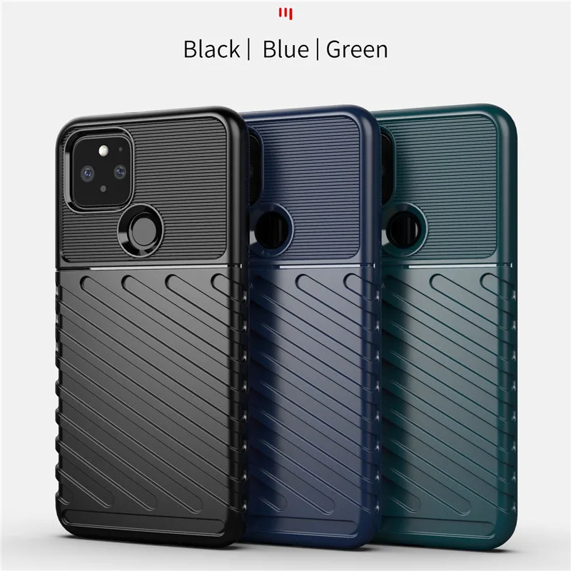 For Google Pixel 5 Case For Google Pixel 6 Pro 4A 5 Case Silicone Protective Phone Bumper Fundas Cover For Google Pixel 6 Pro