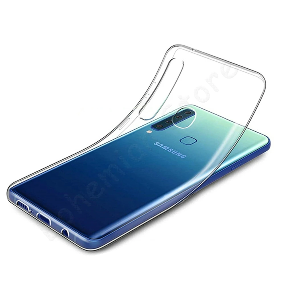 Чехол для телефона samsung A3 A5 A6 A7 A8 Plus A9 A9s Star Life Pro из мягкого ТПУ силикона Ультратонкий Прозрачный чехол