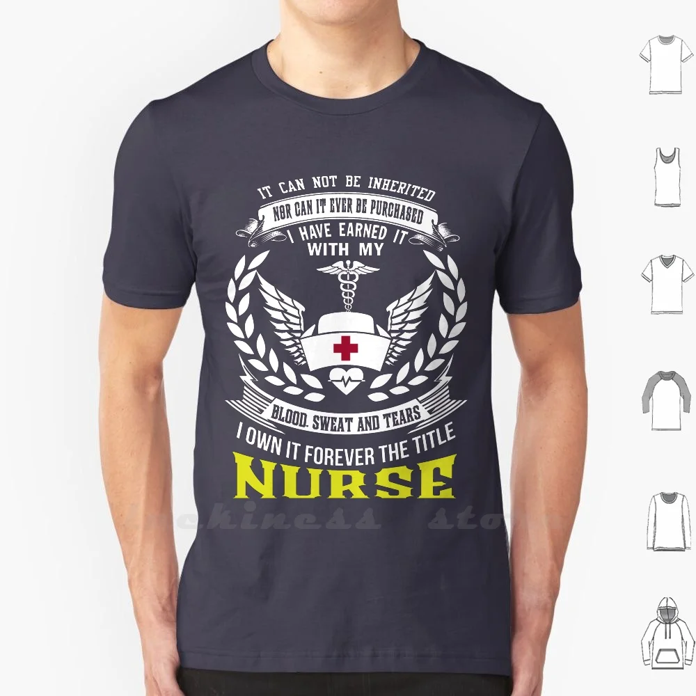 Медсестринская футболка 6xl, хлопковая крутая футболка, я не могу быть неповреждена и не могу быть куплен, я заработал его с кровью