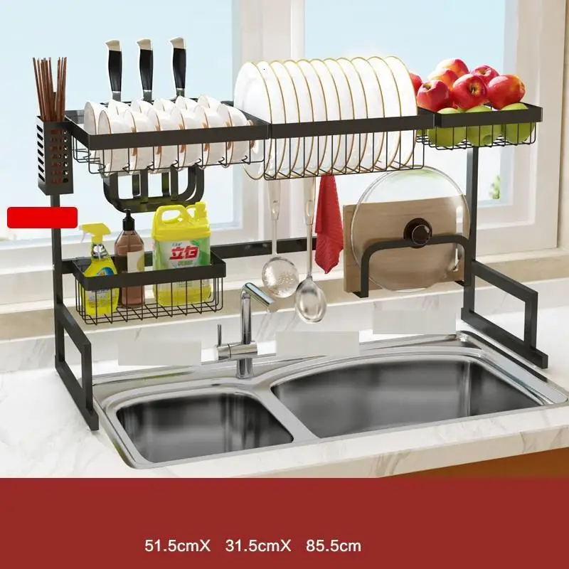 Organizadores De органайзер для кладовки из нержавеющей стали Cocina Mutfak держатель