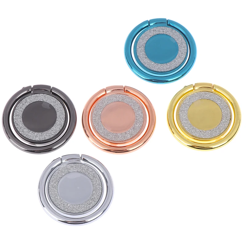 360 Блестящий Алмаз держатель кольца для мобильного телефона Подставка магнитный