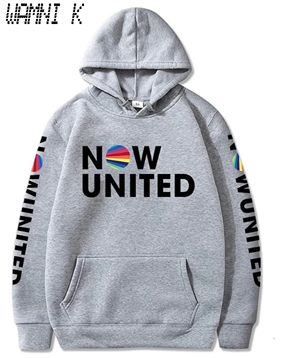 2021 New Now United Print Hoodies Sweatshirts Men Women Pullover Unisex Harajuku Tracksuit sweetshirts