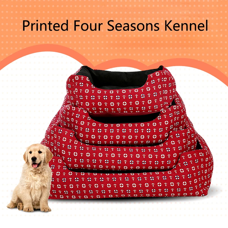 Лежанка для кошек и собак размеры S-XL теплая уютная мягкая из 3 ПП хлопка корзины