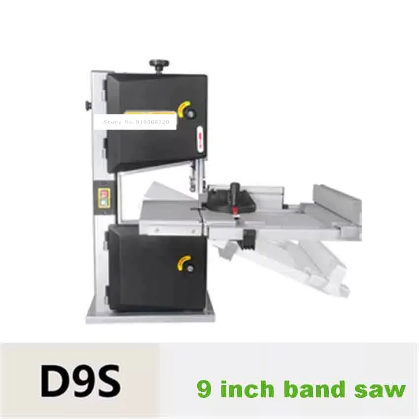 

D9S 9 Inch Woodworking Band-Sawing Machine Wood Cutting Saw Blades Power Tools Household Mini Table Saws 220 V 500 W 15 m/s