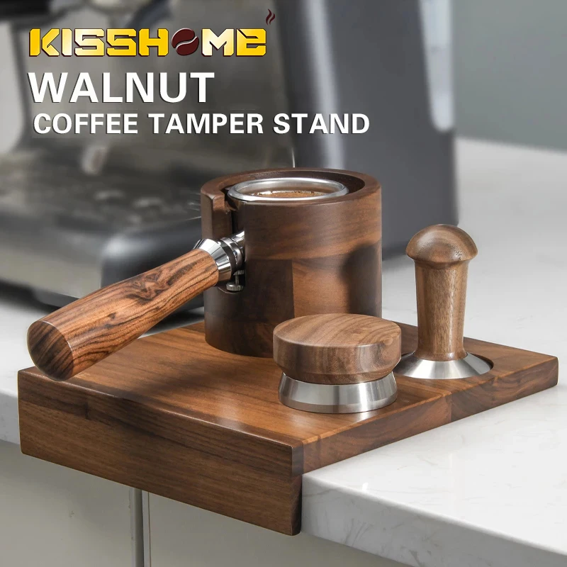 Держатель для фильтра кофе из орехового дерева 58 мм|Кофейные наборы| |