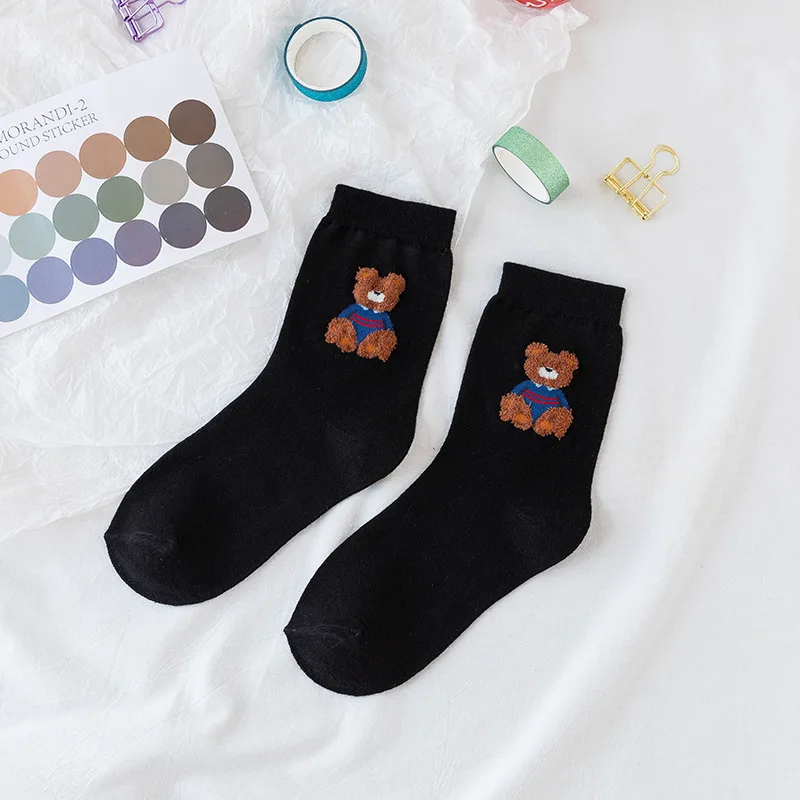 

Winter New Fashion Cute Sweet Lady Cotton Socks Animal Lovely Girl Warm Socks