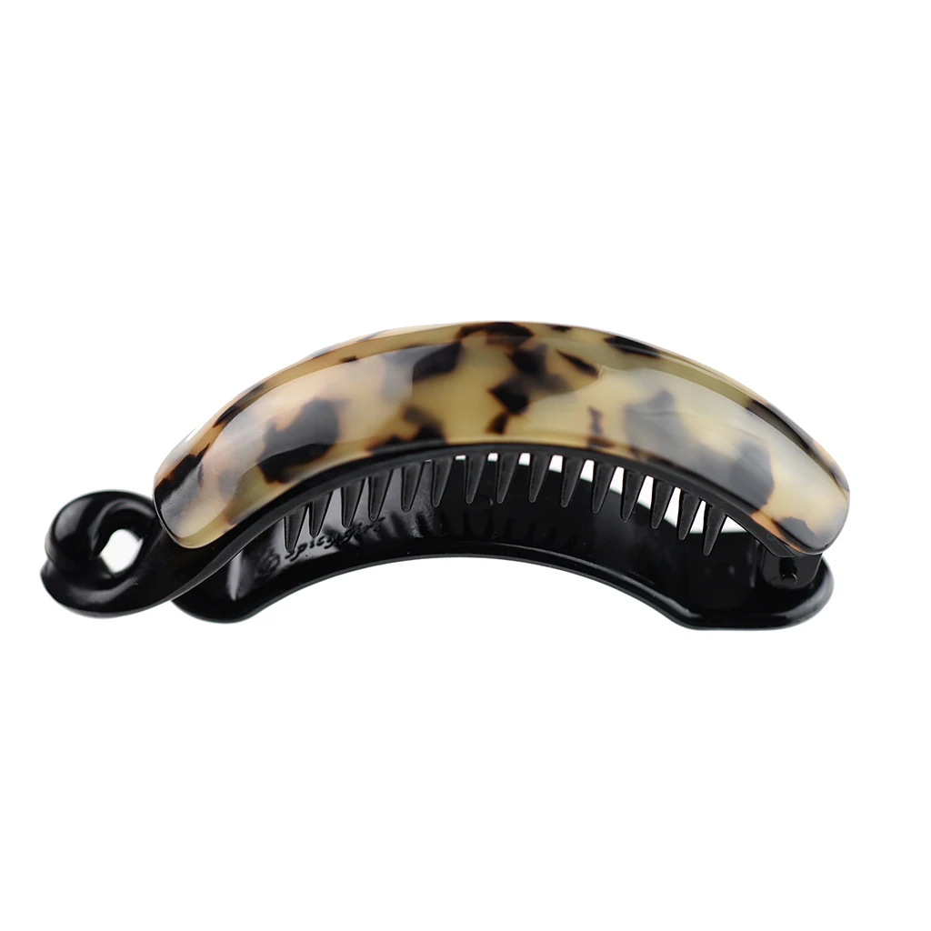 Большой зажим для волос из ацетата держатель конского хвоста |