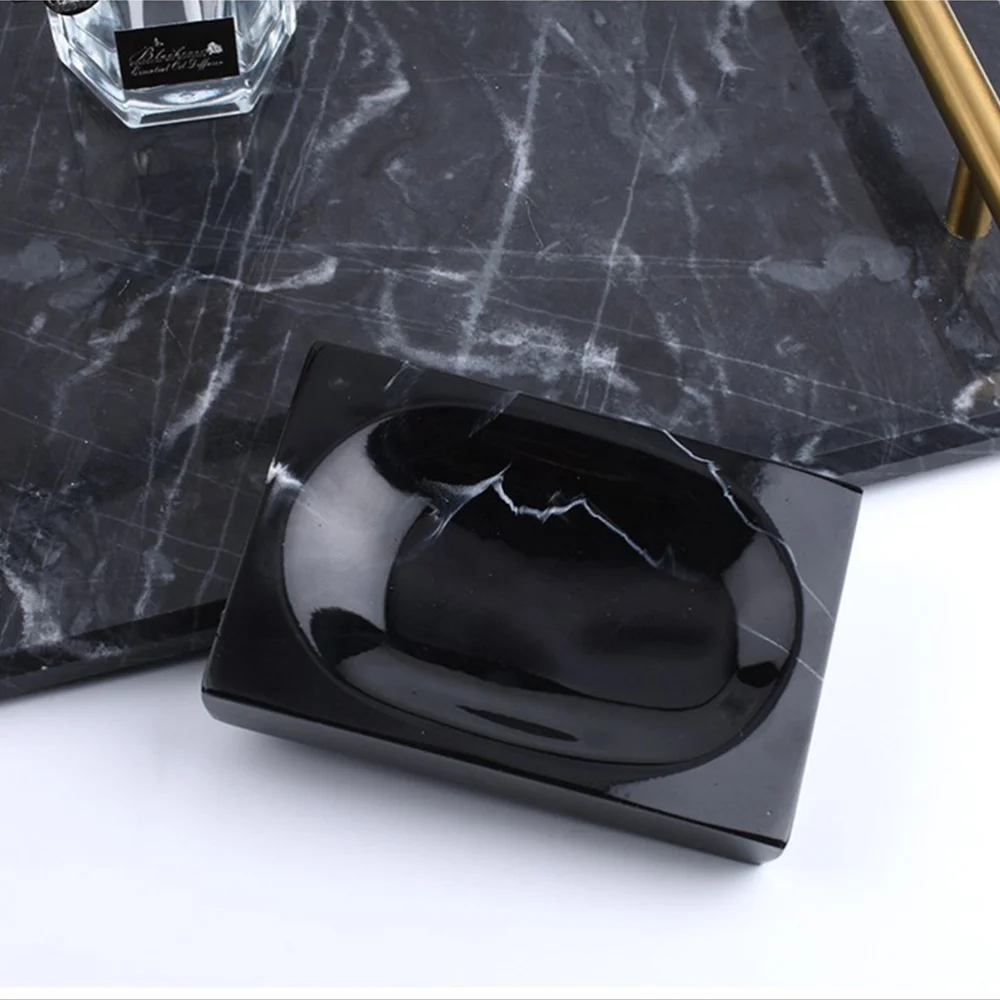 

Resin Soap Storage Rack Bathroom Soap Dish Practical Soap Holder Soap Plate White