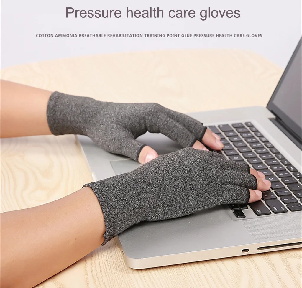 

25# 1 Pairs Arthritis Gloves Touch Screen Gloves Arthritis Therapy Compression Gloves And Ache Pain Joint Relief Winter