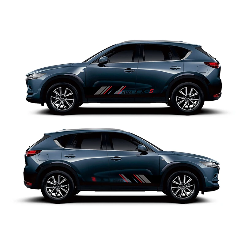 

Sport Stripes Car Stickers For For Mazda CX-5 Mark Levinson Sport Styling Vinyl Decal Car Door Side Decor Stickers