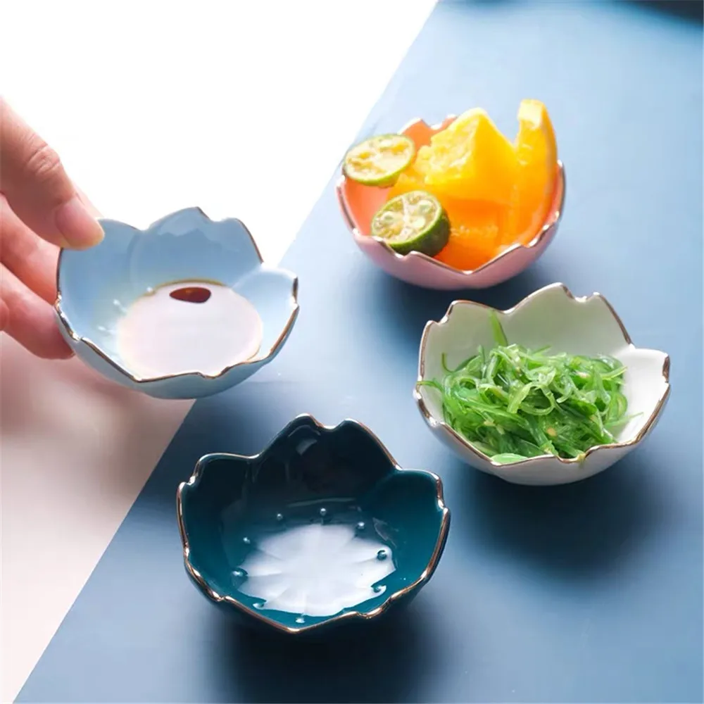 

Ceramic Creative Cherry Plate Soup Food Rice Bowl Kitchen Tableware Saucer Home Dining Coffee Cup Saucer 1PCS