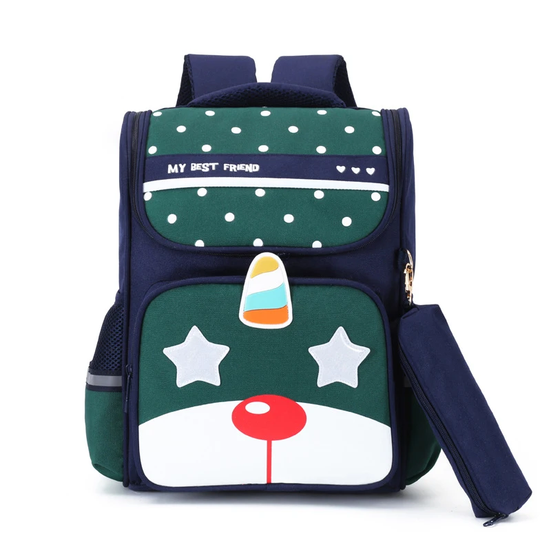Водонепроницаемый детский школьный рюкзак для девочек и мальчиков, школьный рюкзак для начальной школы ортопедические рюкзаки, рюкзак со з...
