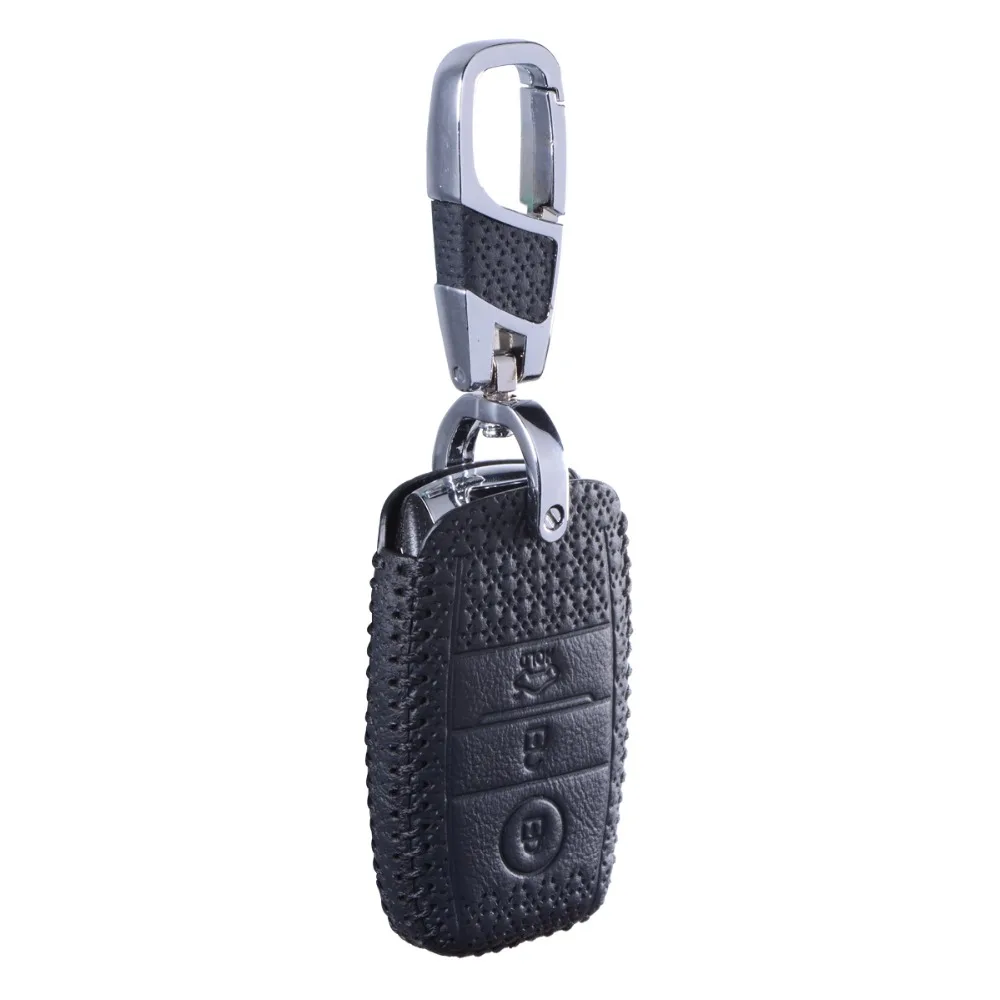 Чехол для ключей из натуральной кожи для KIA Ceed K3 K4 K5 Optima Sorento KX3 KS3 RIO Cerato Frote Soul Sportage R QL KX5 чехол для ключей Fob