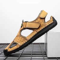 non slip sandy beach flip flop new 2021 soft men fashion mens sandals designer outdoor casual handmade wear resistant