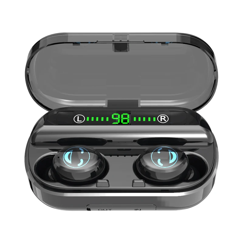 V10 New Беспроводные Bluetooth наушники 5,0 наушники спортивные мобильные наушники TWS проводом Bluetooth наушники стерео гарнитура с микрофоном для Apple - Цвет: V10 New