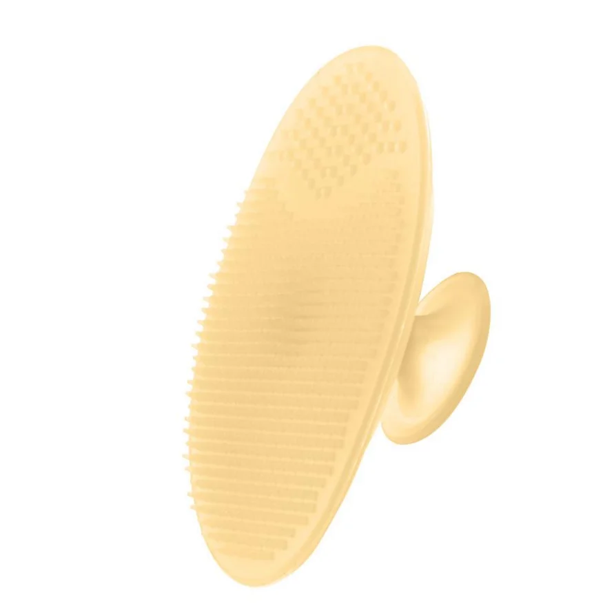 Yellow-3pcs 3 шт. Новое поступление силиконовый коврик для мытья красоты Отшелушивающий, для лица кисть для очистки дица инструмент Мягкая глубокая чистка - Цвет: Yellow-3pcs