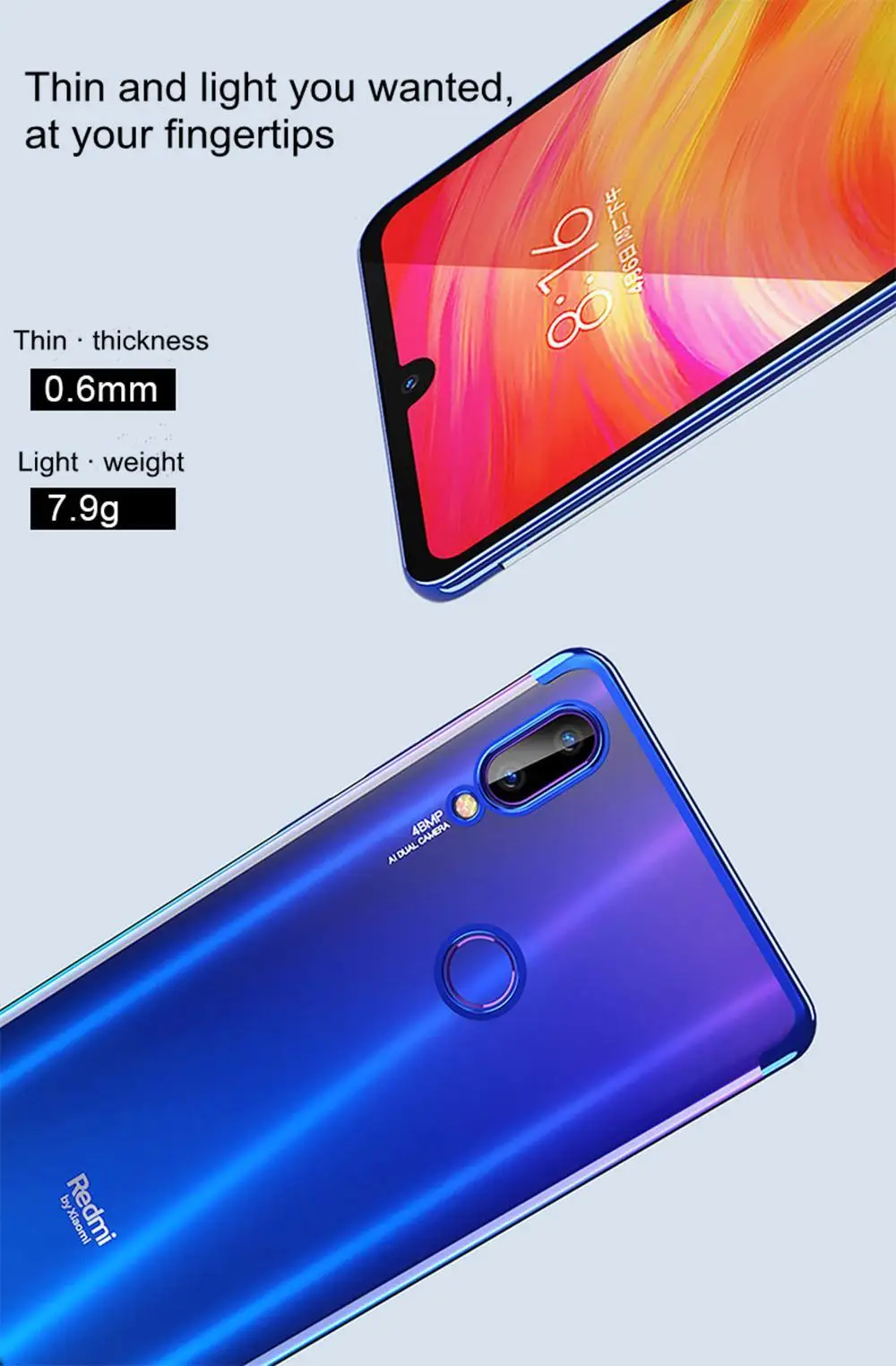 Мягкий ТПУ для телефона с покрытием чехол для Xiaomi mi 9T Pro CC9 CC9E A3 Lite Red mi K20 note8 Note 8 7 6 5 Pro 7A прозрачный тонкий Чехол
