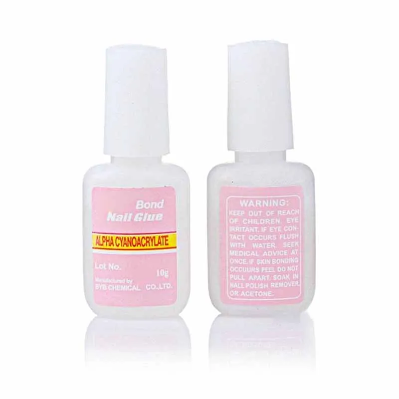 

1pcs Nail Supplies For Professionals Nail Glue Diy Art Portable Long Lasting Non-toxic Manicure Accessories Tool With Brush To