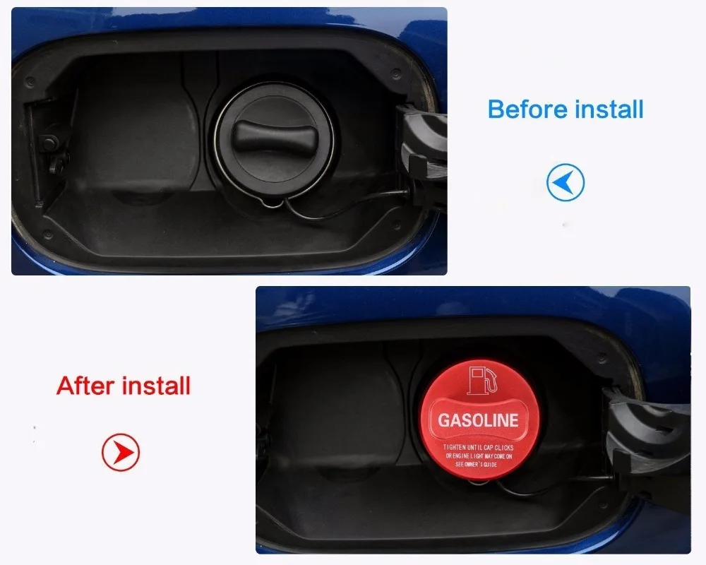 Алюминиевая крышка бензинового дизельного топливного бака Накладка для Mercedes Benz