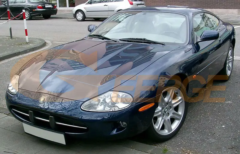 Для Jaguar XK8 XKR X100 1996 2006 отличный ультра яркий SMD СВЕТОДИОДНЫЙ ангельские глазки