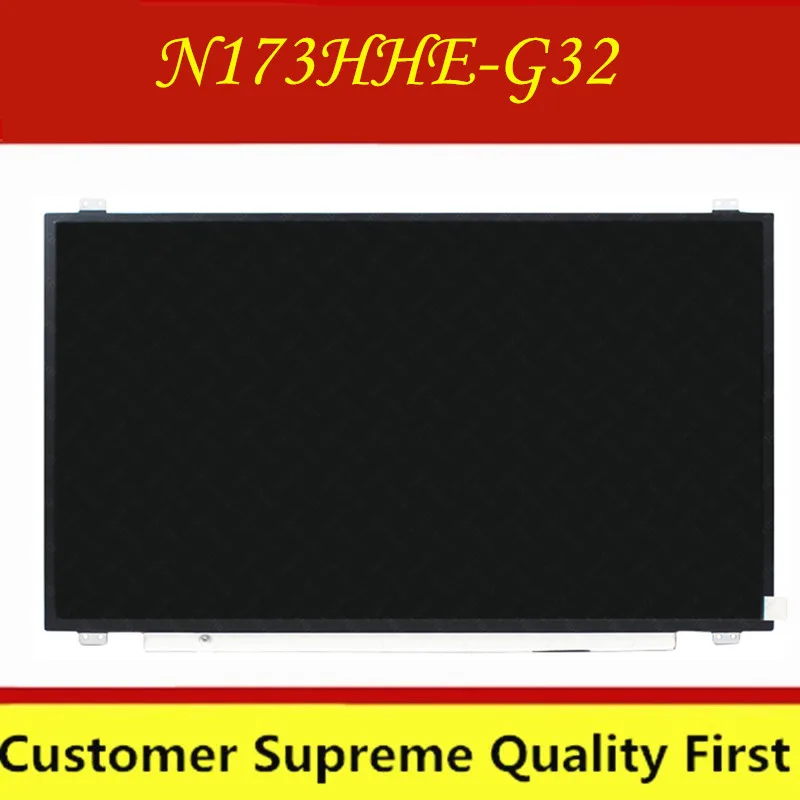 Светодиодный экран для ноутбука N173HHE G32 ЖК 120 Гц Матрица 17 3 дюйма 40PIN 94% NTSC высокая