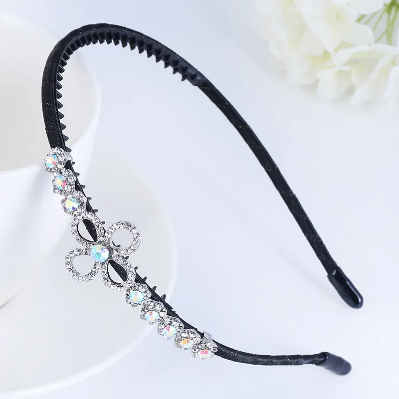 Повязка на голову женская с большими цветами аксессуары для волос в Корейском