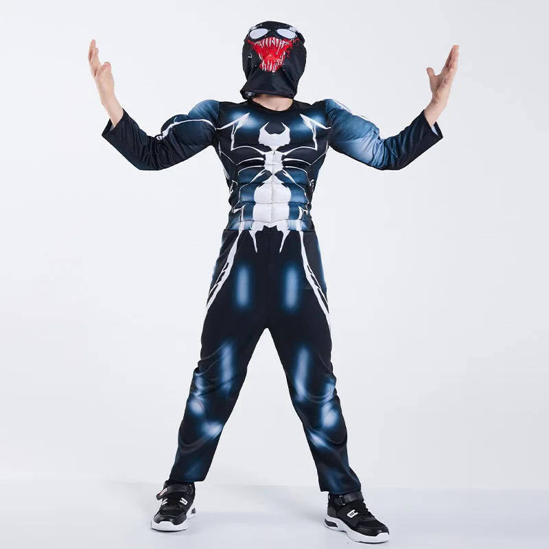 Детский костюм Человек-паук для мальчиков и девочек вечерние Костюмы