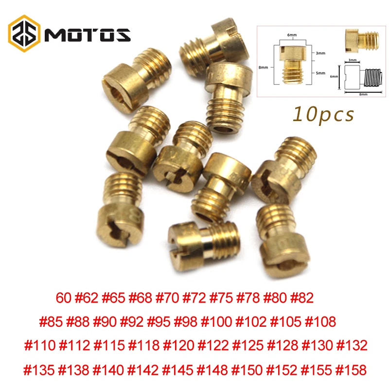 Карбюратор ZS для Keihin FCR OKO KOSO 10 шт./компл.|Карбюратор| |