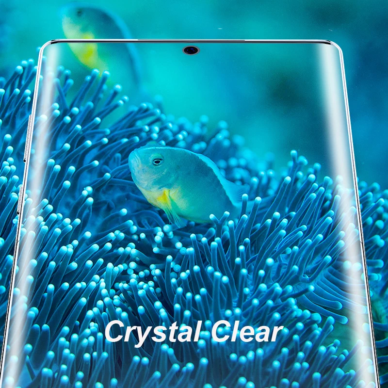 Для Samsung Note 10 Plus защита для экрана ROCK 0 18 мм полное покрытие 3D изогнутая мягкая