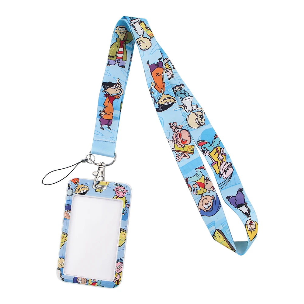 

JF0020 Funny Boy Cartoon Neck Strap Lanyard For Key ID Card Phone Straps USB Badge Holder Hanging Rope Lariat lanyard