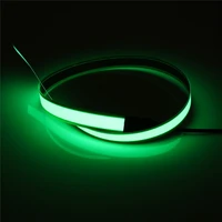 jiguoor 1m 4 modes led light strip electroluminescent tape el wire glowing rope flat light festival party christmas decoration