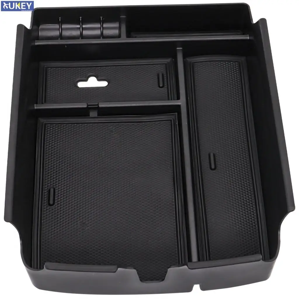 

Center Console Organizer Tray Armrest Storage Box For VW Atlas Teramont Volkswagen Container Holder Glove Case Bin 2017-2021