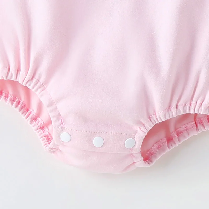 

0-18M Infant jumpsuit cotton baby clothes female treasure thin girl newborn rompers hundred-day banquet children clothing
