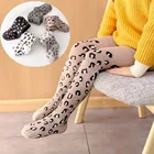 Весенне-осенние колготки для девочек, детские леопардовые колготки с принтом хлопковые колготки для девочек колготки для малышей детское нижнее белье