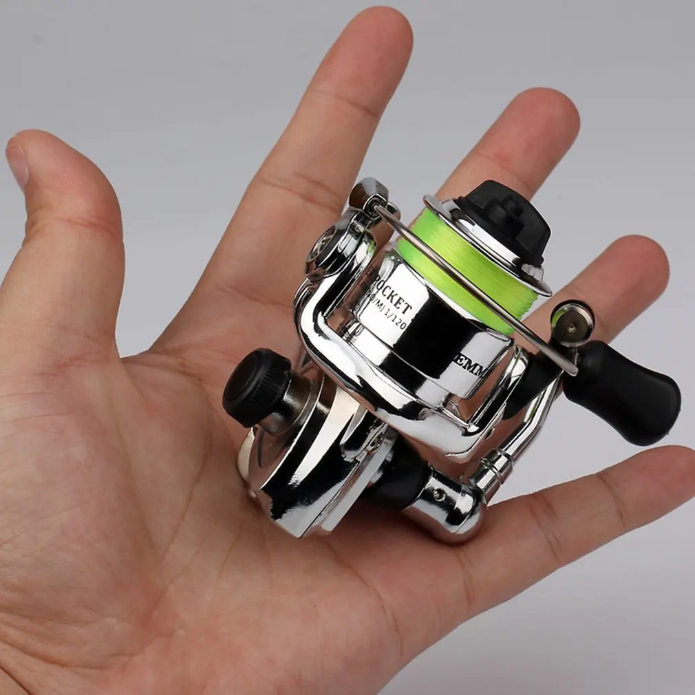

Mini XM100 Fishing Reel 2+1 Ball Bearings Stainless Steel Bait Casting Fishing Reels Fishing Tackle Accessories Fish Wheel