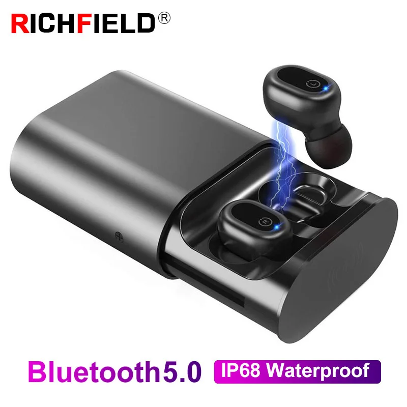 MB3 TWS bluetooth гарнитура водонепроницаемые металлические Беспроводные наушники с