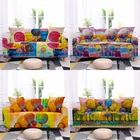 Роскошный растягивающийся чехол для дивана с 3D рисунком маслом и деревом, чехол для дивана, чехол для гостиной, эластичный чехол для дивана на 1234 места